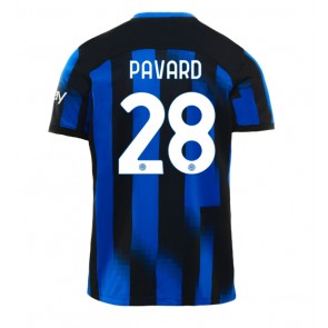 Inter Milan Benjamin Pavard #28 Replica Home Stadium Shirt 2023-24 Short Sleeve